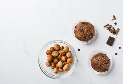 Шоколадные кексы готовлю за полчаса - лучшего угощения для нежданных гостей и не придумаешь!