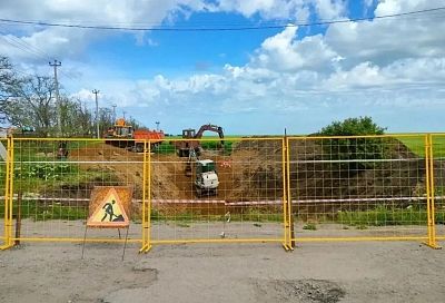 Строительство системы водоотведения по нацпроекту продолжается в Ейском районе