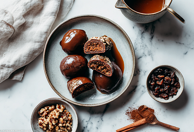 Печенье «Арабская ночь»: пряное шоколадное тесто и сочный изюм внутри
