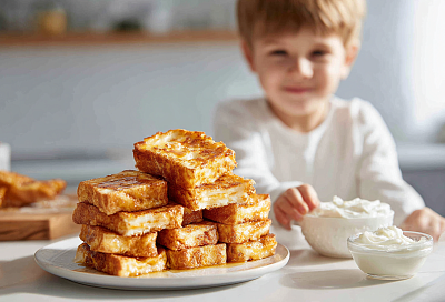 Советские гренки: хрустящий вкус детства за 5 минут