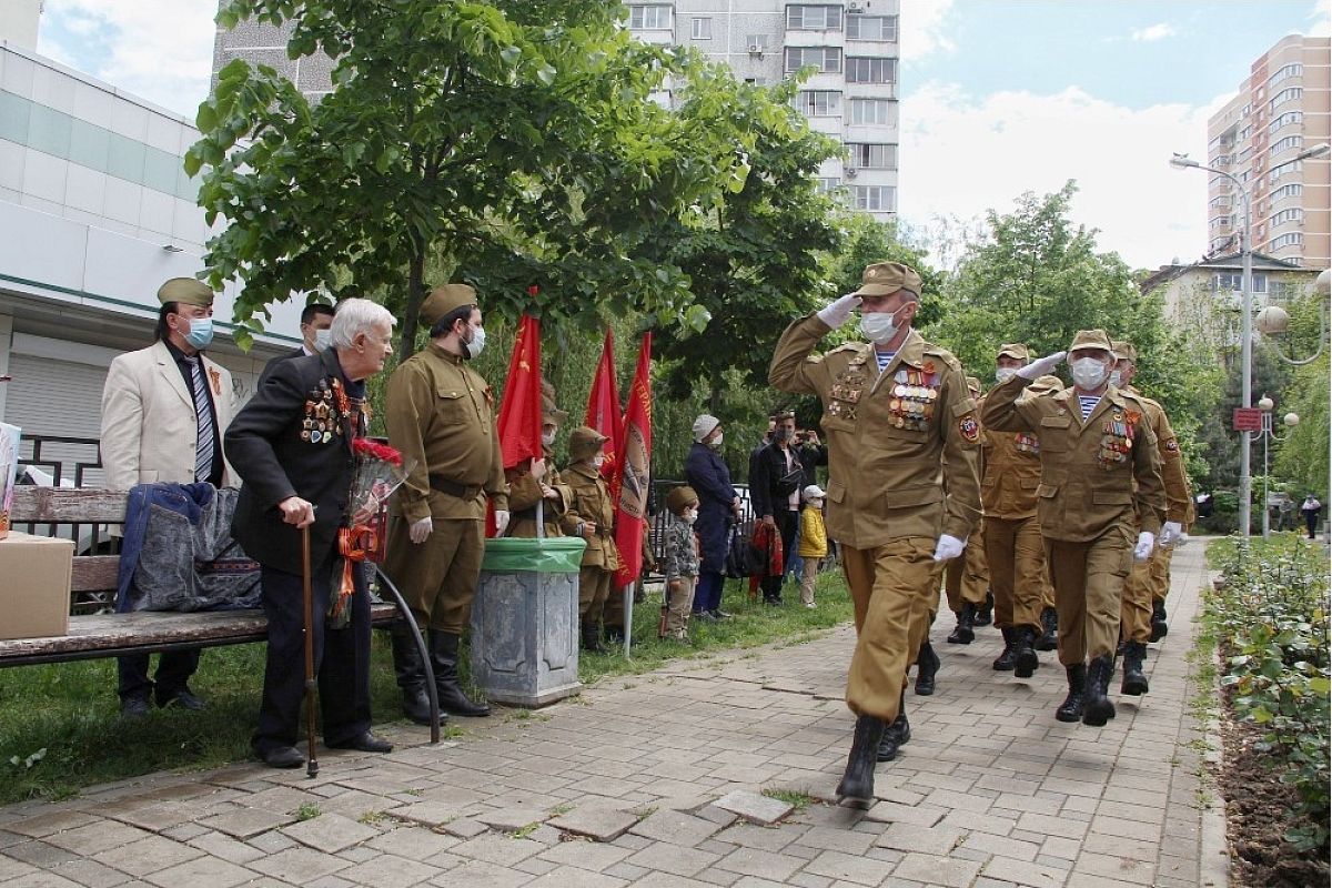 Ко Дню Победы у домов ветеранов в Краснодаре будут организованы концерты