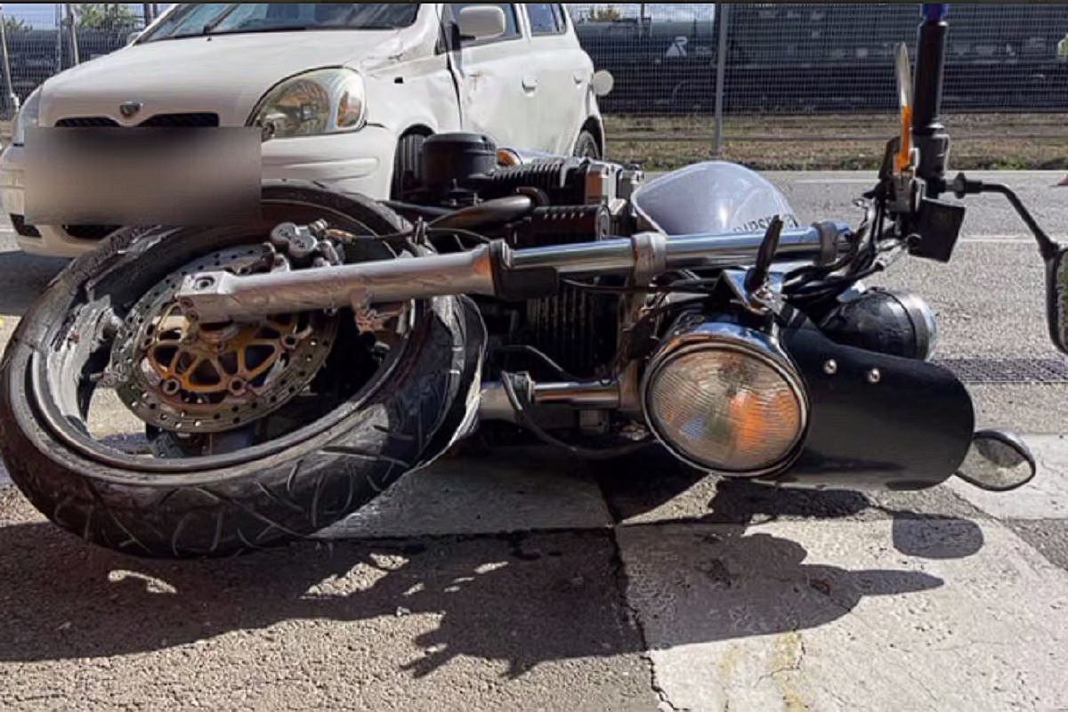 Мотоциклист погиб после столкновения с иномаркой в Крымске