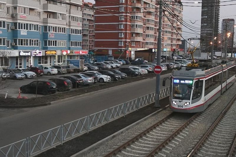 В Краснодаре схема движения трамвая №8 изменится на три дня