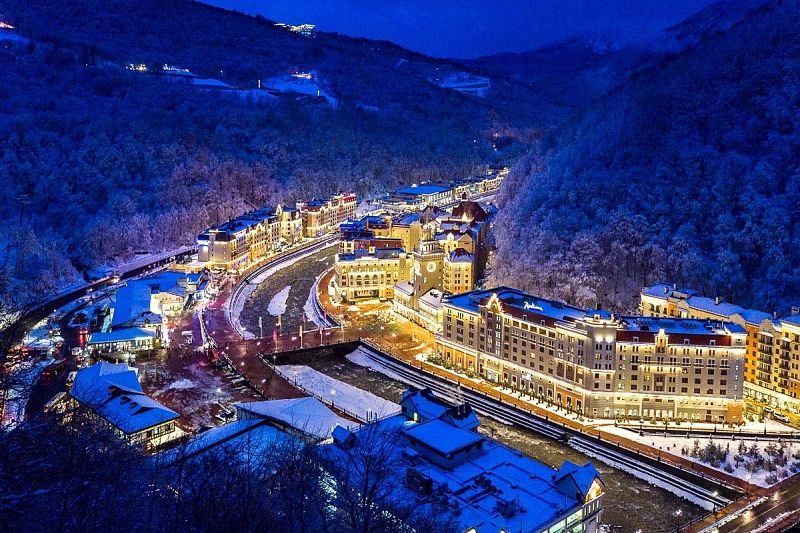 В новогодние праздники курорты Краснодарского края готовятся принять 300 тысяч туристов