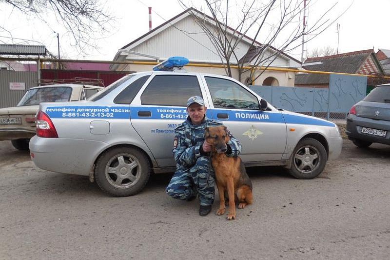 Норд вывел на след: в Краснодарском крае служебная собака помогла полицейским раскрыть кражу