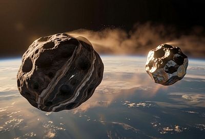 Два небесных "гостя" размером с челябинский метеорит приблизятся к Земле в течение суток