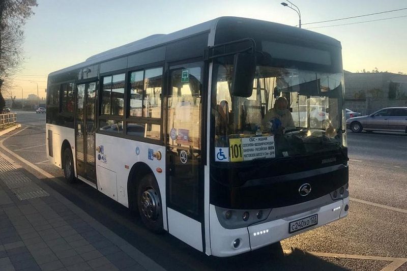 Схема движения автобуса №101А изменится в Краснодаре 