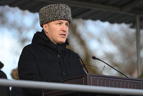 Глава Адыгеи Мурат Кумпилов принял участие в торжественном митинге