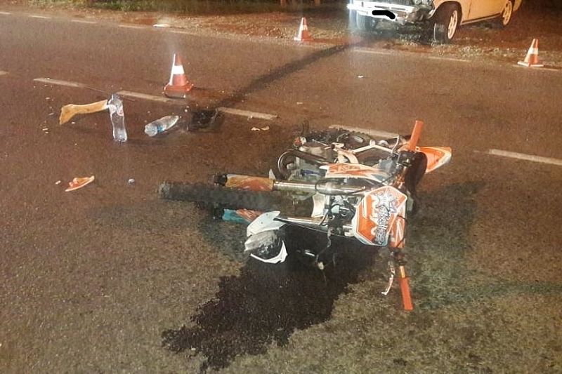 На Кубани пьяный водитель ВАЗа врезался в мотоцикл с двумя подростками