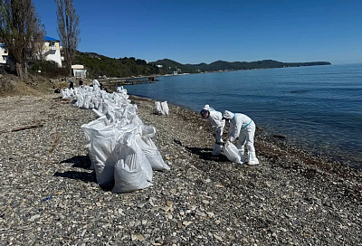 Оперштаб Кубани рассказал, как организованы работы по ликвидации последствий разлива нефтепродуктов в Туапсе