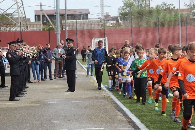 В Краснодаре проходит детский футбольный турнир, приуроченный ко Дню Победы 