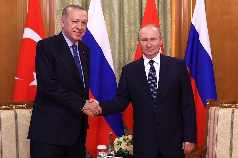 В Сочи начались переговоры лидеров России и Турции