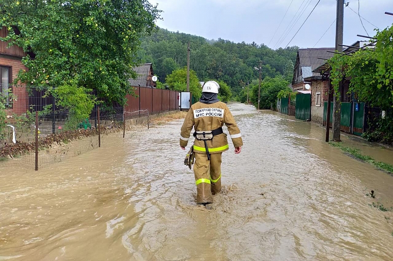Подсчитать ущерб от подтопления в Краснодарском крае планируется до конца дня