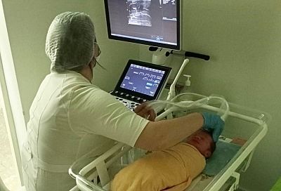 Новый аппарат УЗИ установили в больнице Калининского района