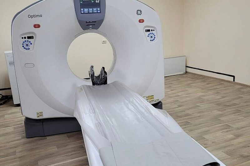 Новый компьютерный томограф установили в Тихорецкой районной больнице