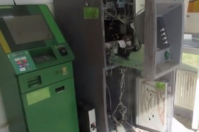 Житель Краснодара подорвал банкомат и украл из него 1,3 млн рублей