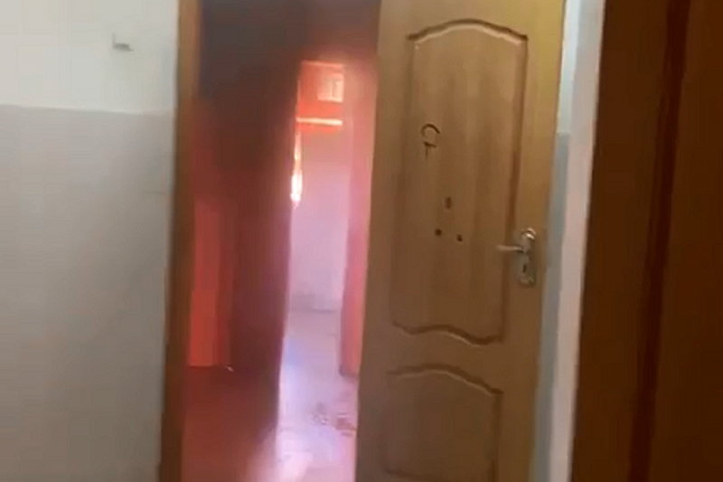 Одну из школ Краснодара эвакуировали из-за пожара