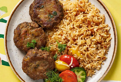 Беру  500 граммов фарша и готовлю ужин на миллион: восточная кюфта с рисом, которая может затмить вкус шашлыка