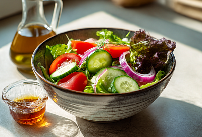 Какой уксус лучше для овощных салатов: яблочный, винный или гранатовый