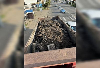 У «серого мусорщика» в Краснодаре изъяли самосвал