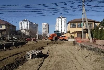 Стало известно, когда завершится реконструкция ул. им. Константина Образцова в Краснодаре