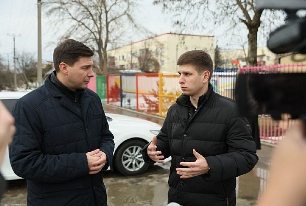 Александр Руденко проинспектировал социальные объекты Динского района