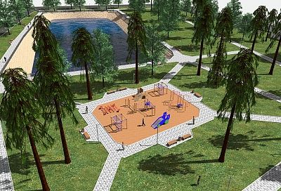 Более 54 млн рублей выделят на благоустройство нового парка в Кореновске