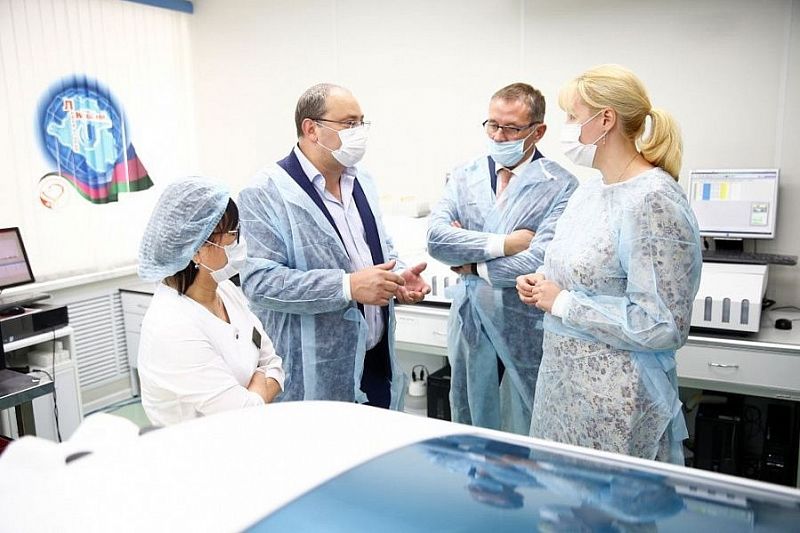Центр лабораторных технологий детской больницы Краснодара получил уникальное оборудование