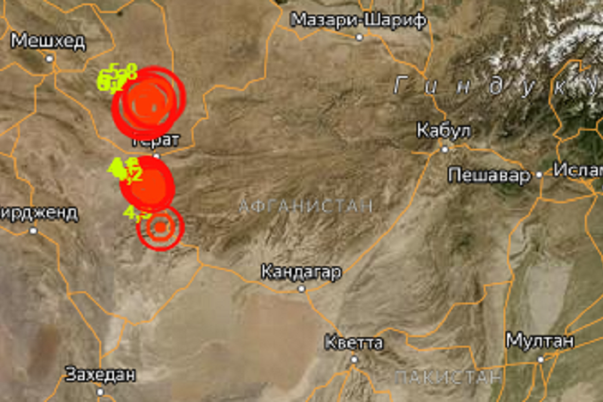Число жертв землетрясения в Афганистане достигло 2 тысяч