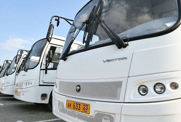 Схема движения двух автобусов изменится в пригороде Краснодаре с 1 августа