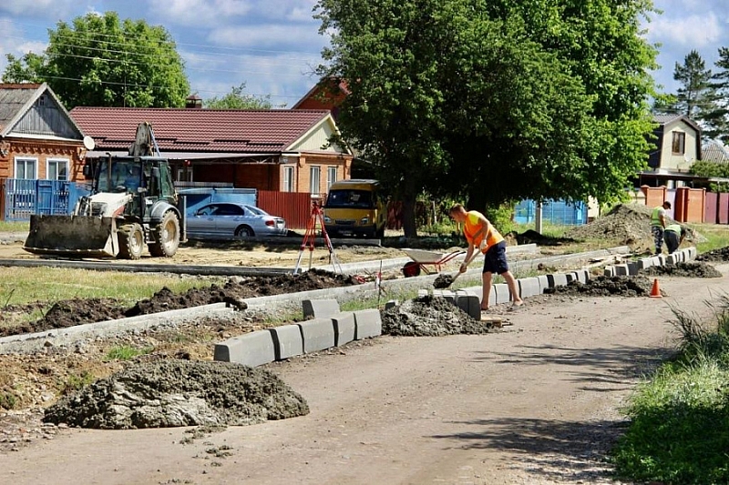 На благоустройство общественных территорий в Динском районе направлено более 119 млн рублей