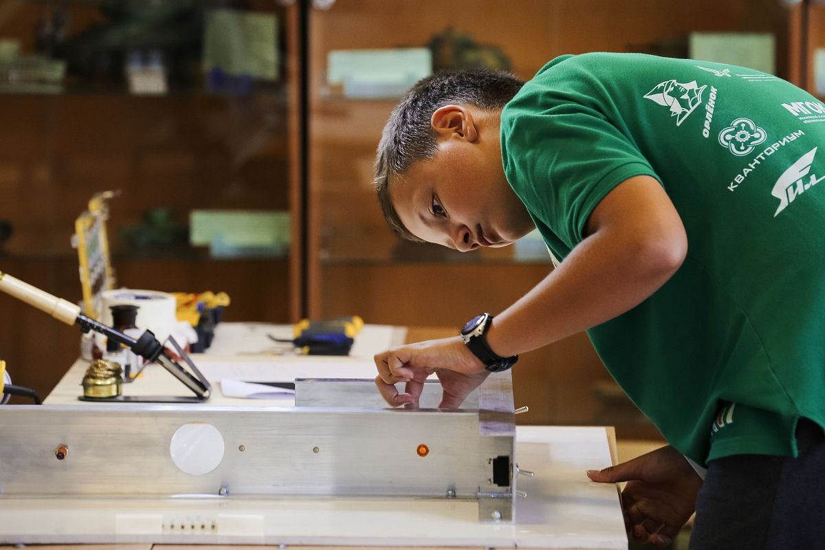 В «Орленке» подвели итоги смены «Профильные техноотряды» WorldSkills