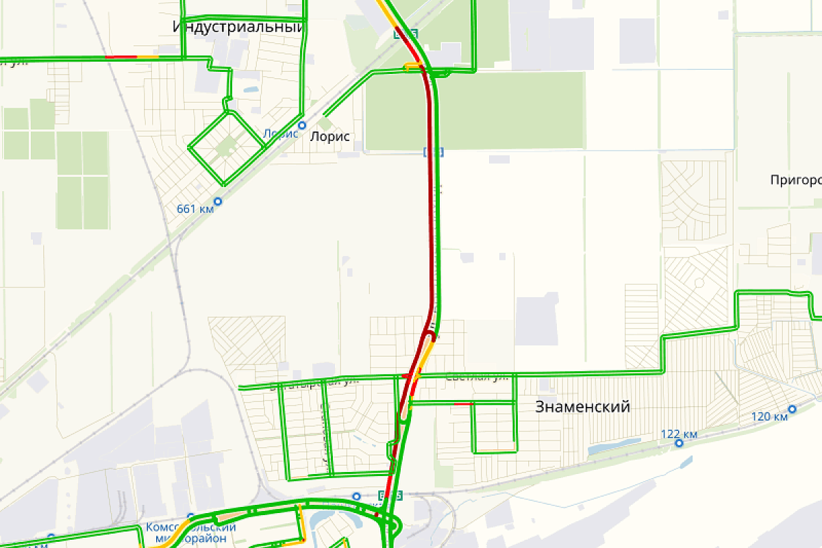 Восточный обход Краснодара стоит в пробке из-за ремонтных работ. Водителей просят искать другие маршруты
