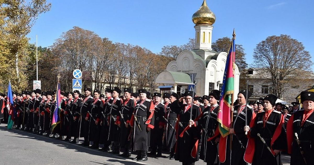 Кубанские казачьи полки по отделам