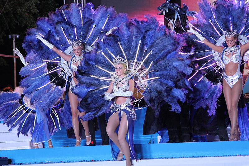 В этом году в карнавальном шествии примут участие около 1,5 тысячи артистов со всей России и 30 декорированных платформ. 