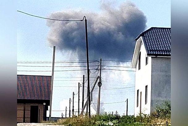Над мусорным полигоном в Новороссийске вновь поднялся столб дыма 