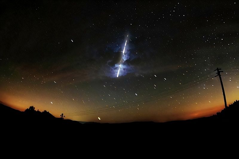 Метеорный поток из созвездия Водолея смогут наблюдать кубанцы в мае