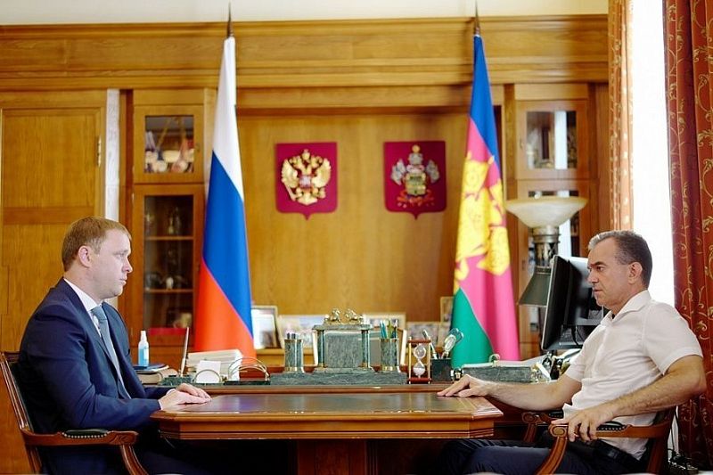 Вениамин Кондратьев предложил вице-губернатору Василию Швецу стать мэром Анапы