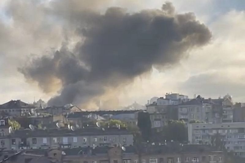 В Киеве продолжаются взрывы