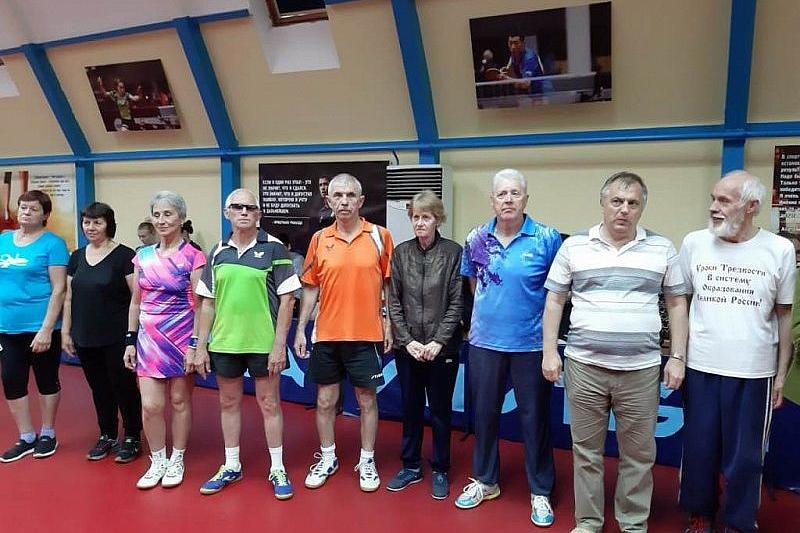 В Краснодаре прошли краевые соревнования пенсионеров 