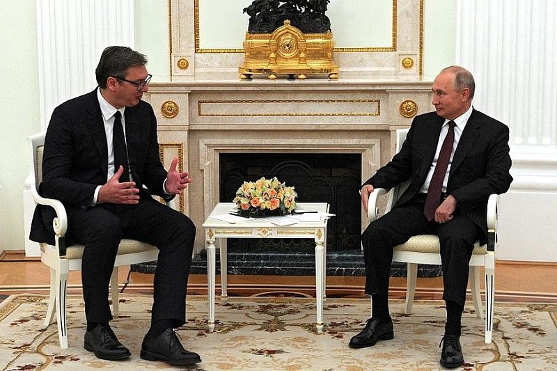 Владимир Путин и президент Сербии проведут переговоры в Сочи