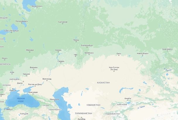 В «Яндекс.Картах» пропали границы государств