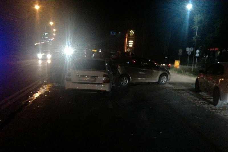 Пьяный водитель на «Ладе» устроил массовое ДТП под Анапой