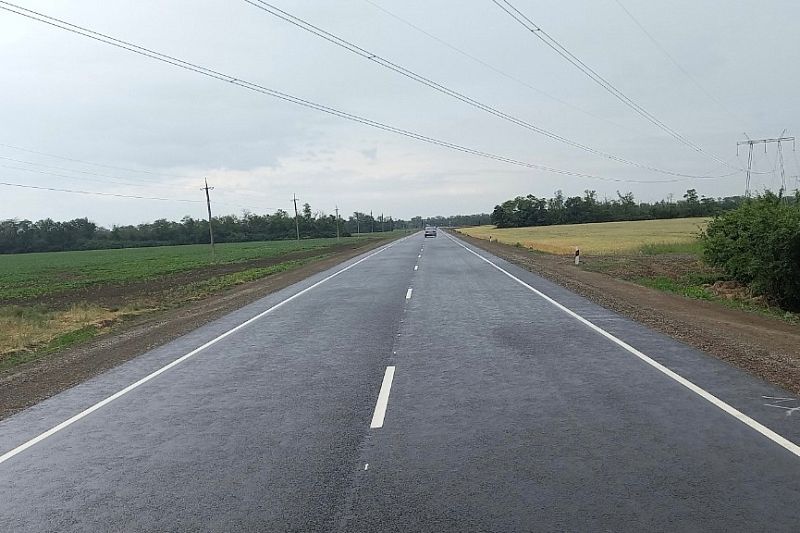 В этом году в Краснодарском крае отремонтировали более 90 километров региональных трасс