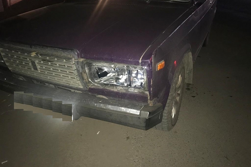 В Краснодарском крае водитель ВАЗ-2107 сбил пенсионерку. Женщина госпитализирована