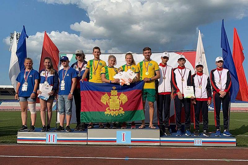Школьники из Краснодарского края завоевали 4 медали на Всероссийской летней спартакиаде инвалидов