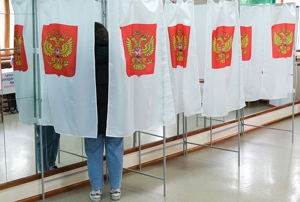 Более половины избирателей Кубани проголосовали на выборах президента РФ