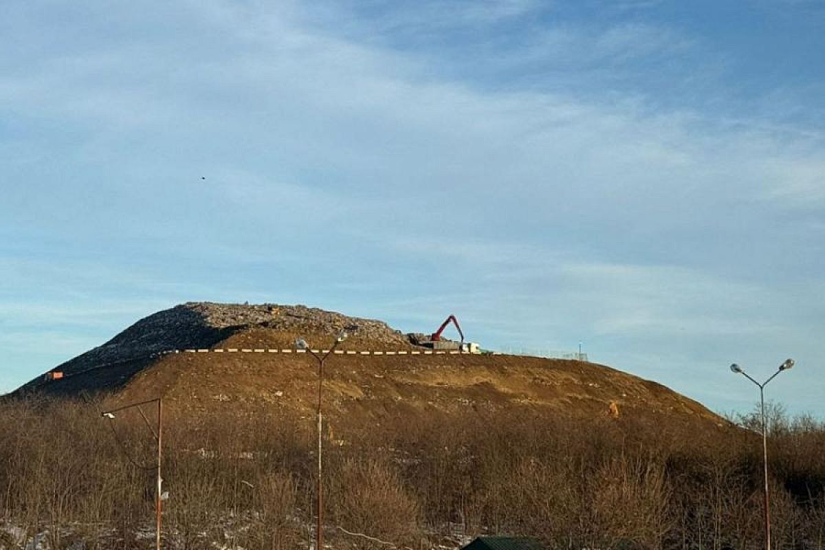 Реконструкцию мусорного полигона начали в Белореченске