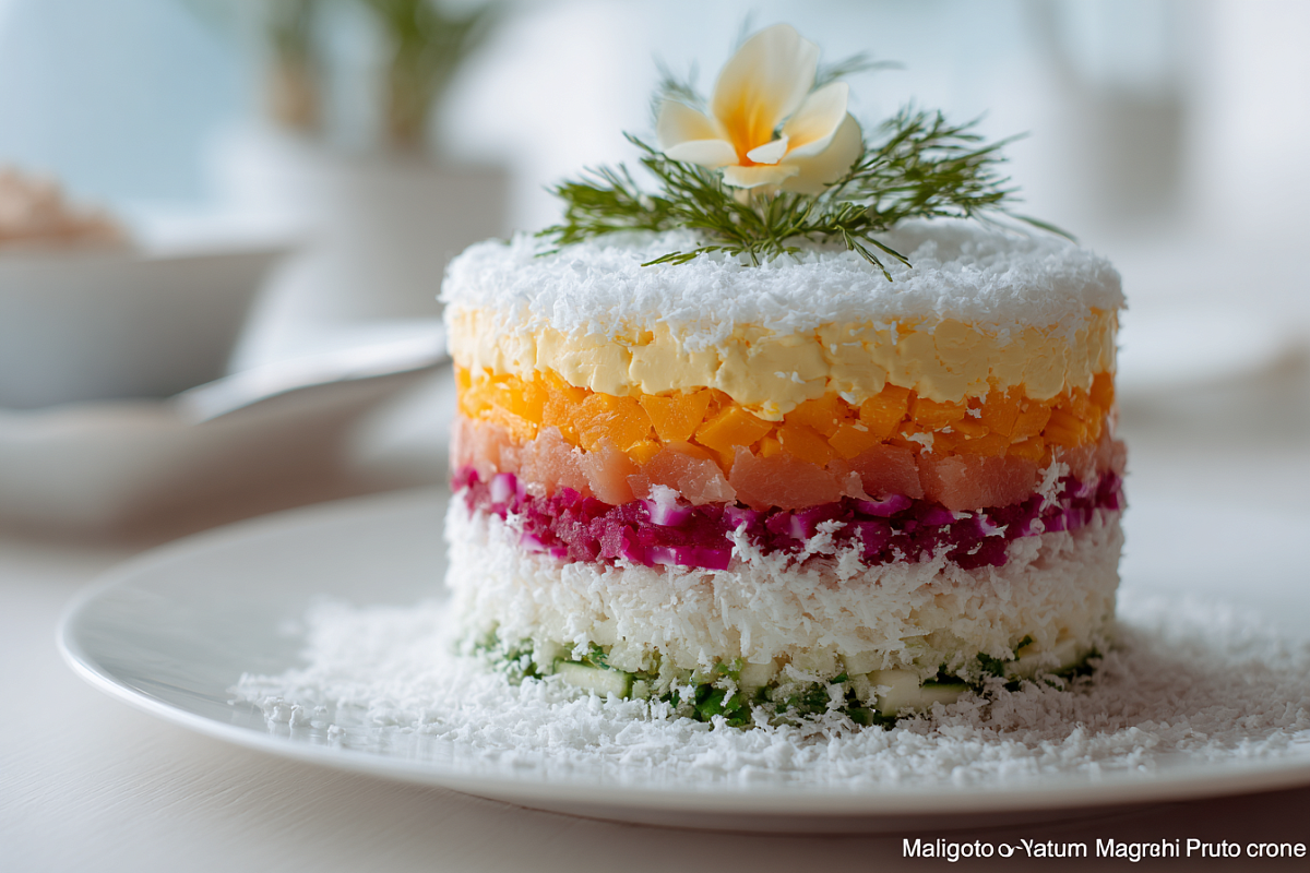 Готовлю «Селёдку под снегом» с яблоком и плавленым сыром – на праздничном столе её всегда съедают первой