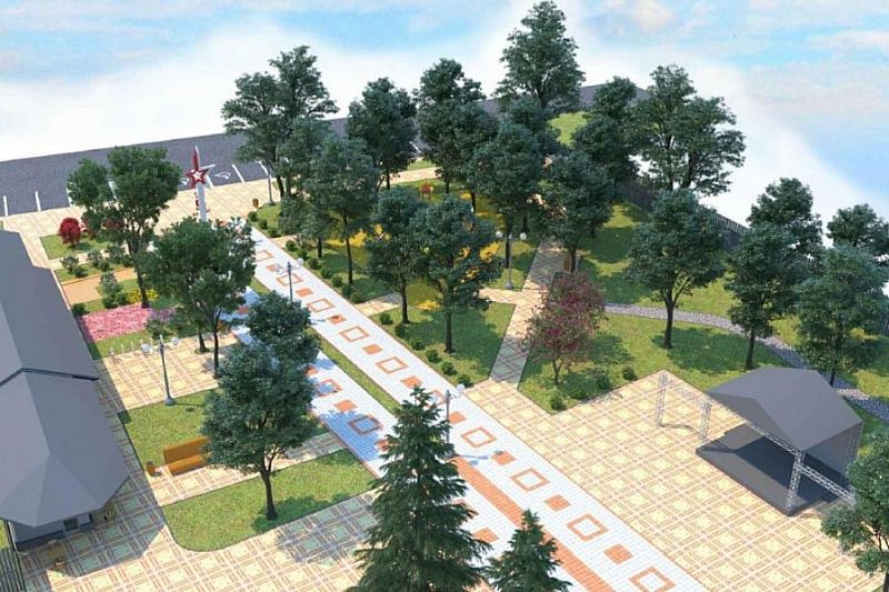 Шесть парков благоустроят по нацпроекту «Жилье и городская среда» в Курганинском районе